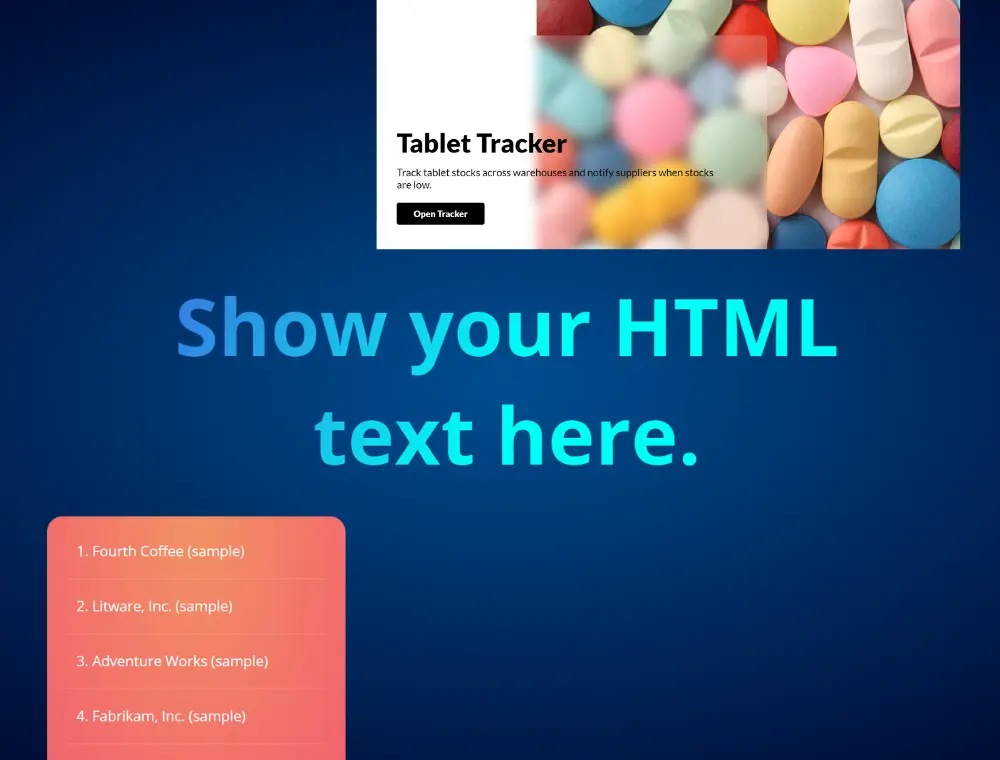 5 HTML Control tricks in Power Apps