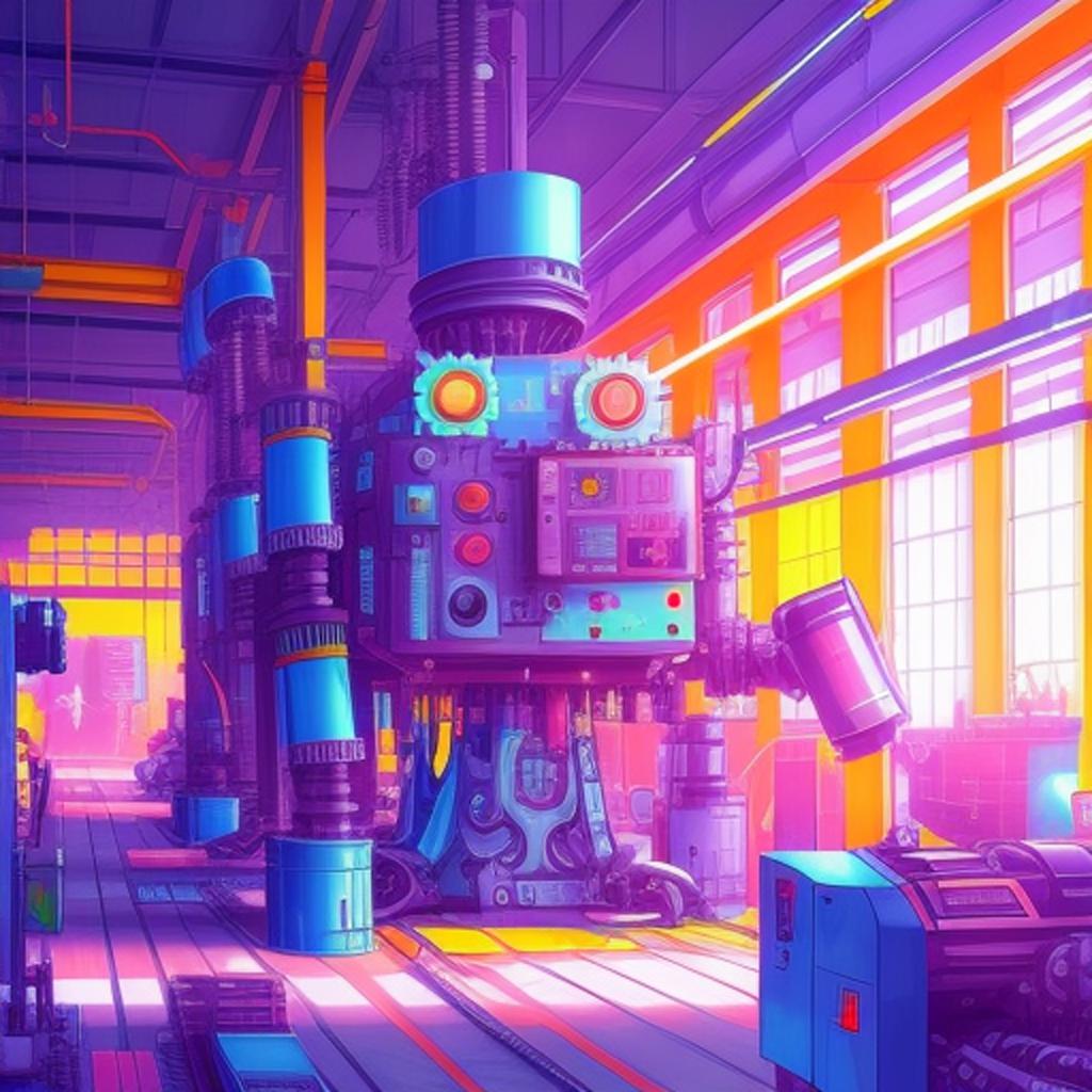Robot in a factory